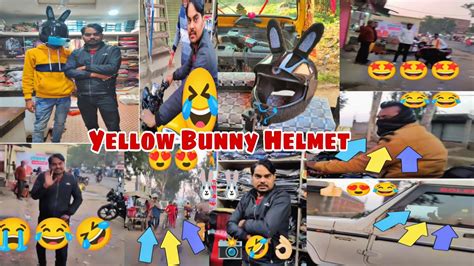 Singrauli Rajdoot Yellow Bunny Helmet Youtube