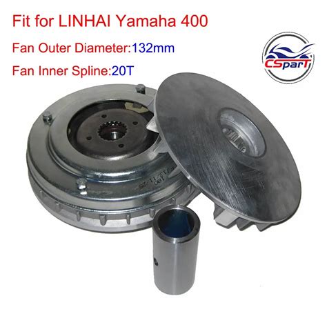 132MM 20T Variator Kit Linhai 400 400CC 180MQ ATV UTV Buggy Scooter