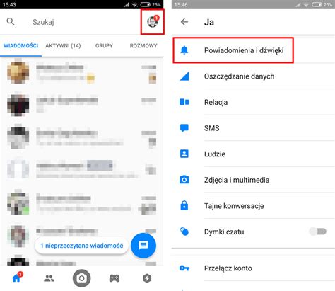 Jak Ukry Przycisk Nieprzeczytana Wiadomo W Messengerze