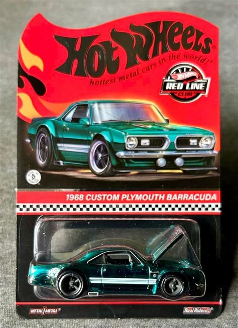 Hot Wheels Collectors RLC Exclusive Custom Plymouth Barracuda HotWheels Hobbies Toys