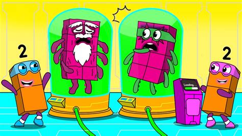 We Don T Want To Old The Terrible Twos Revenge On Octonaughty Numberblocks Fanmade Coloring