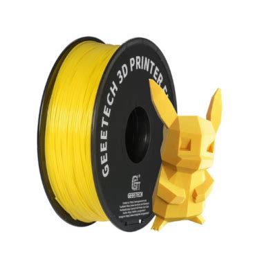 Geeetech PLA Yellow 3D Printing Filament 1 75mm 1kg 1 Roll Oku