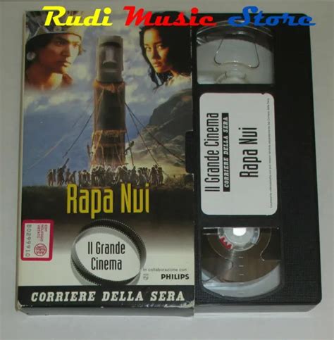 Film Vhs Rapa Nui J Scott Lee E Morales Cartonata Corriere Sera F