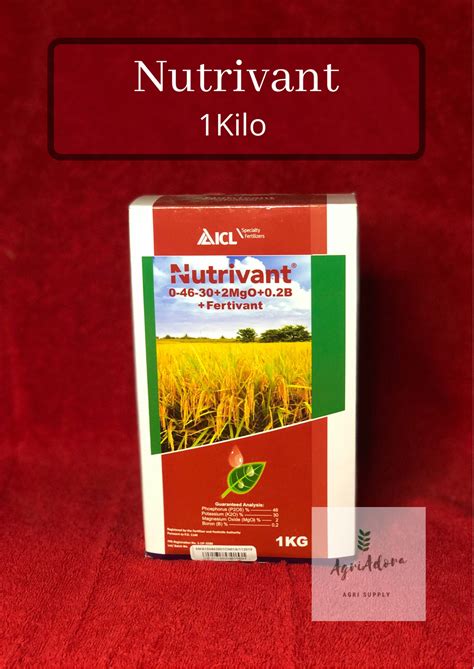 Nutrivant Plus Foliar Fertilizer Kilo Aicl Lazada Ph