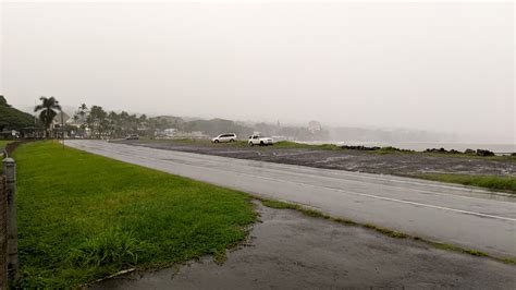 High Surf Closes Hilo Bayfront Highway Again