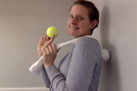 The Tennis Ball Method For Relieving Back Pain TennisLadys