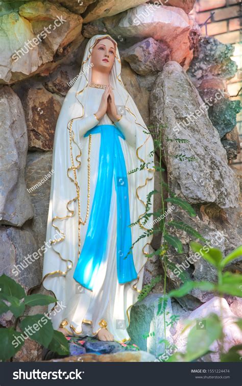 Our Lady Lourdes Catholic Virgin Mary Stock Photo 1551224474 Shutterstock