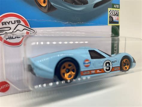 Hot Wheels Ford GT Mk IV Light Blue Gulf Retro Etsy