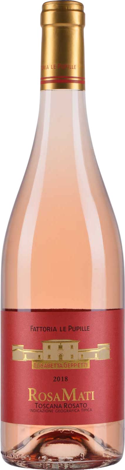 RosaMati Toscana Rosato IGT Fattoria Le Pupille 2018 Falstaff Falstaff