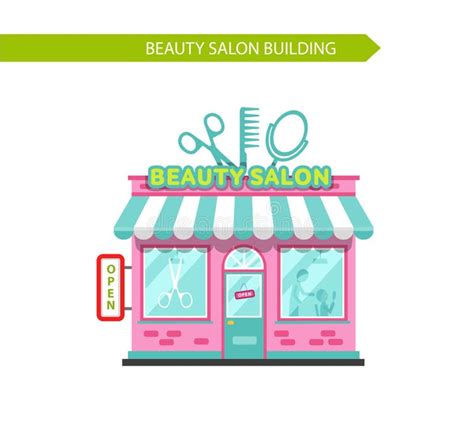 Beauty Salon Building Stock Illustrations 2012 Beauty Salon Building Stock Illustrations