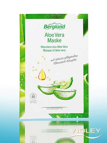 Bergland Aloe Vera Face Mask 2 X 4 Ml At Violey