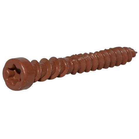 Deck Mate #8 1-5/8 in. Star Pan-Head Composite Deck Screws (1 lb.-Pack ...