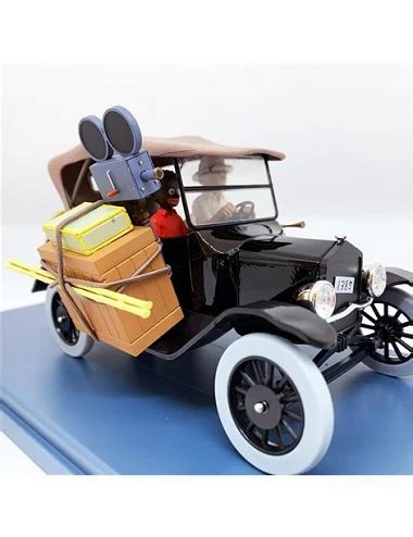 Official Collectible Tintin Car Scale The Ford T Tintin In The