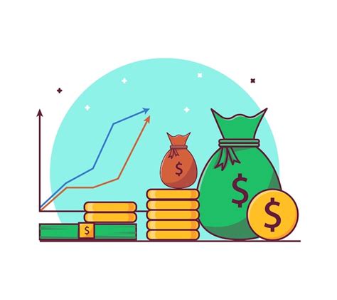 Ilustración De Negocios De Finanzas Vector Premium