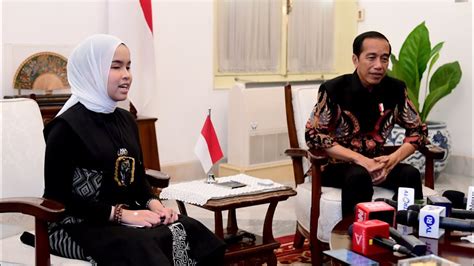 Presiden Jokowi Terima Putri Ariani Istana Merdeka 14 Juni 2023 YouTube