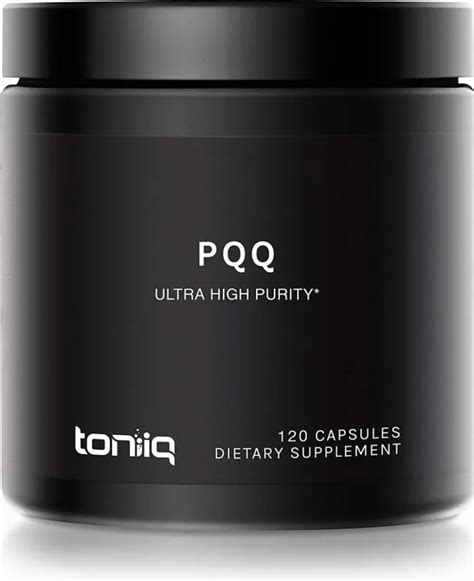 Toniiq Ultra High Purity PQQ Capsules 99 Highly Purified And Highly