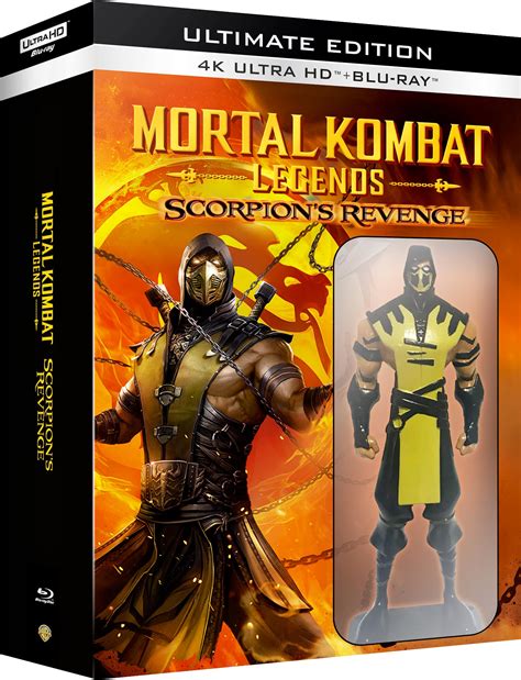 Mortal Kombat Legends Scorpions Revenge Ultimate Edition Blu Ray