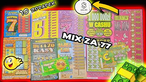 Zdrapki Lotto Mix Za Z Zdrapki Youtube