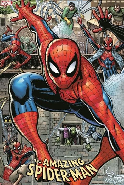 Spiderman Comic Cover Art