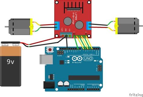 Conexión del Modulo L298N y Arduino Arduino Modulos Circuitos impresos