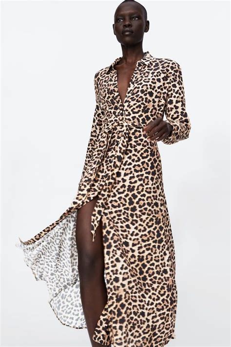 Agregar más de 80 vestido leopardo zara largo muy caliente tnbvietnam