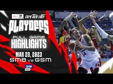 Brgy Ginebra Vs San Miguel Semis G3 Highlights Honda S47 PBA