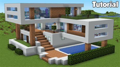 Minecraft: How to Build a Modern House Tutorial (Easy) #39 - YouTube