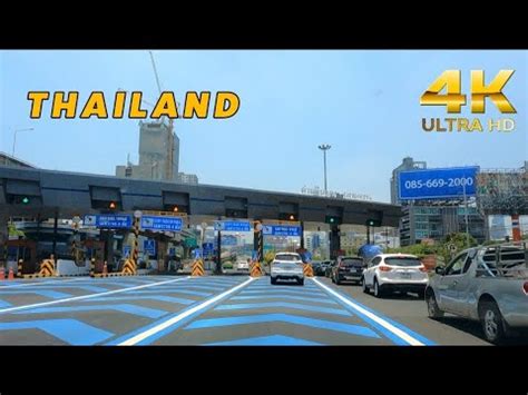 Driving In Bangkok Thailand Street View 4k 60 Fps UHD YouTube