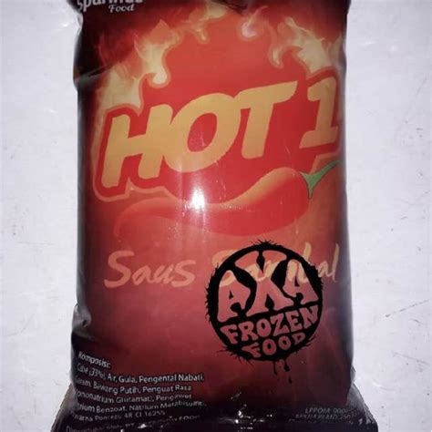 Saus Sambal Hot Sambal Pedas Manis Yang Cocok Untuk Burger Kebab Fried Chicken Sosis Bakar
