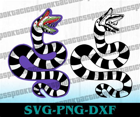 Lydia Svg Beetle Juice Svg Sandworm Svg Strange And Unusual Etsy Finland