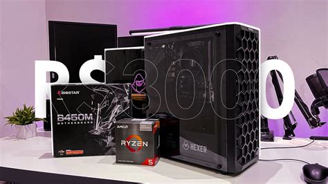 Montando Um Pc Gamer Amd Barato R Mancer Hexer Ryzen G