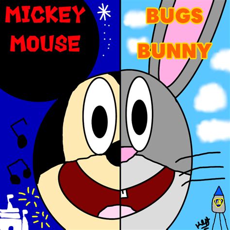 Mickey Mouse and Bugs Bunny by Marielx6 on DeviantArt