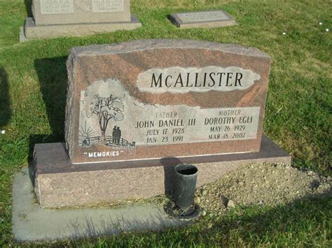 John Daniel McAllister III 1928 1991 Mémorial Find a Grave