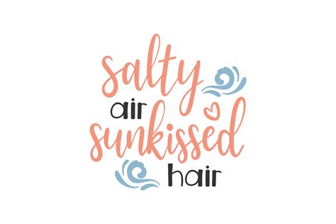 Salty Air Sunkissed Hair Graphic By CraftBundles Creative Fabrica