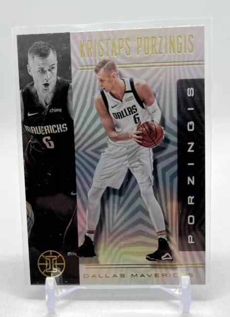 PANINI SELECT BASKETBALL Kristaps Porzingis 2019 Illusion EUR 1 24