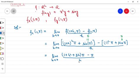 Partial Differential Equation Definition And Geometric Meaning Of Partial Derivative Lecture