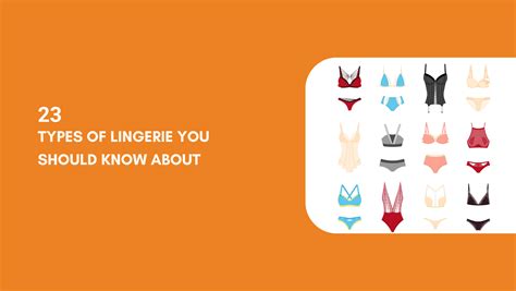 Types Of Lingerie You Should Know About In