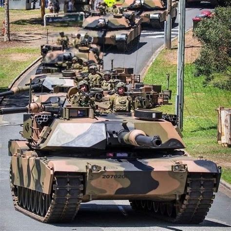 M A Abrams Tank In Australia