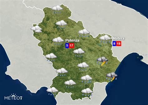 METEO Basilicata ALLERTA METEO ARANCIONE per Lunedì 11 Novembre 2019