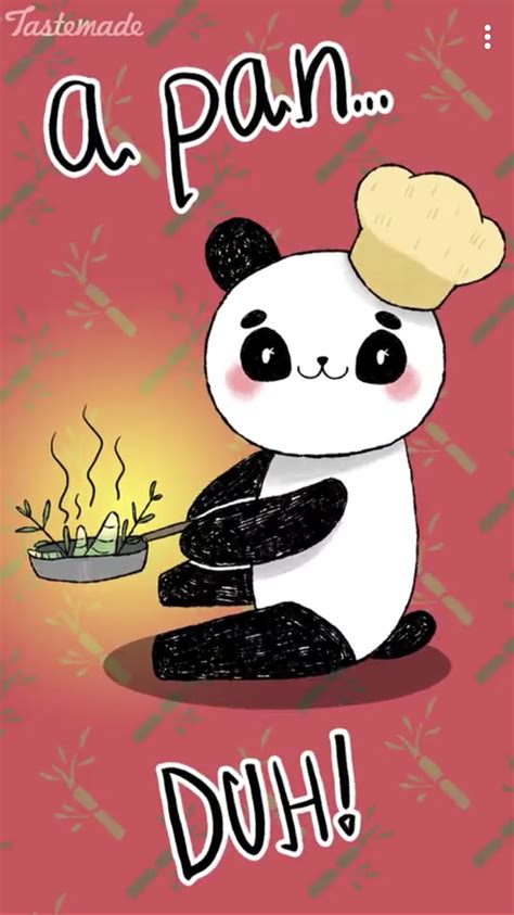 Pin By Min Nicole On Kawaii Food Funny Puns Cute Puns Panda Puns