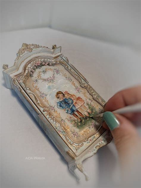 Aida Pravia Miniatures Hand Painted Furniture Miniture Things