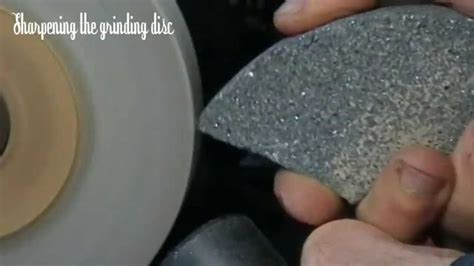 Maintaining Dressing And Using A White Corundum Grinding Wheel Bench Grinder Youtube