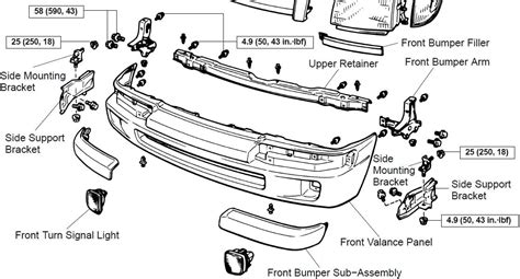 2002 Toyota Tacoma Parts List