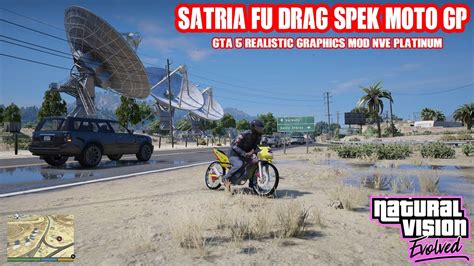 Dalan Pakai Satria Fu Drag Mesin Moto Gp Buat Ugal Ugalan Gta Mod