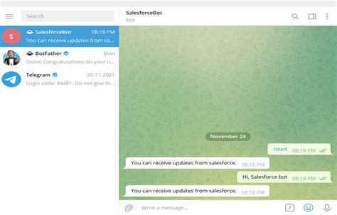 How To Integrate Salesforce With Telegram