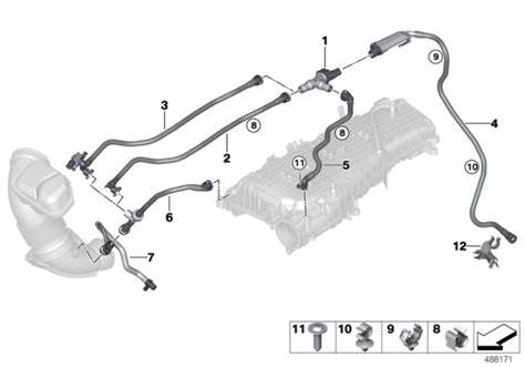 Fuel Tank Breather Valve 2020 BMW 440i XDrive Convertible F33