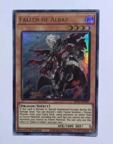 Yu Gi Oh Mp21 En107 Fallen Of Albaz 1st Edition Meses Sin Interés