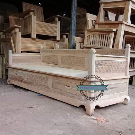 Jual Bangku Panjang Klasik Ukir Jepara Kursi Daybed Bale2 Jati