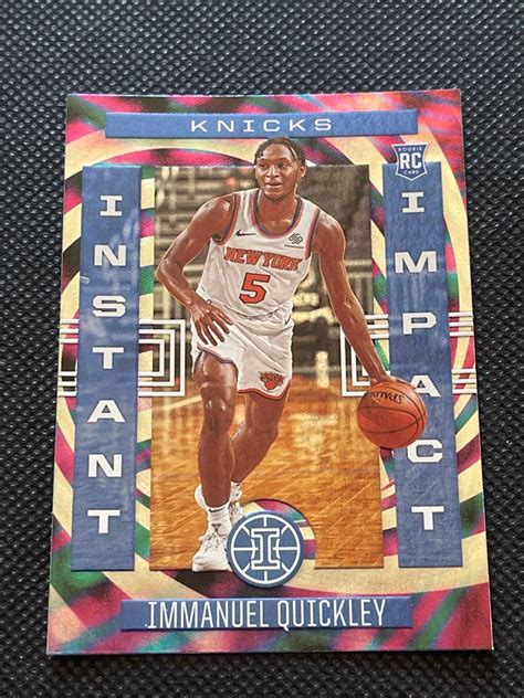 Immanuel Quickley Illusions Instant Impact Rc On Carousell