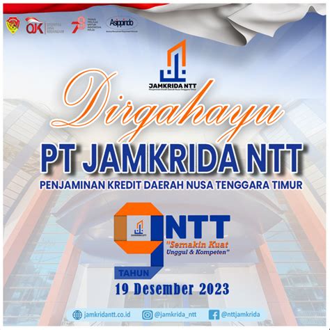 DIRGAHAYU PT JAMKRIDA NTT Semakin Kuat Unggul Dan Kompeten PT